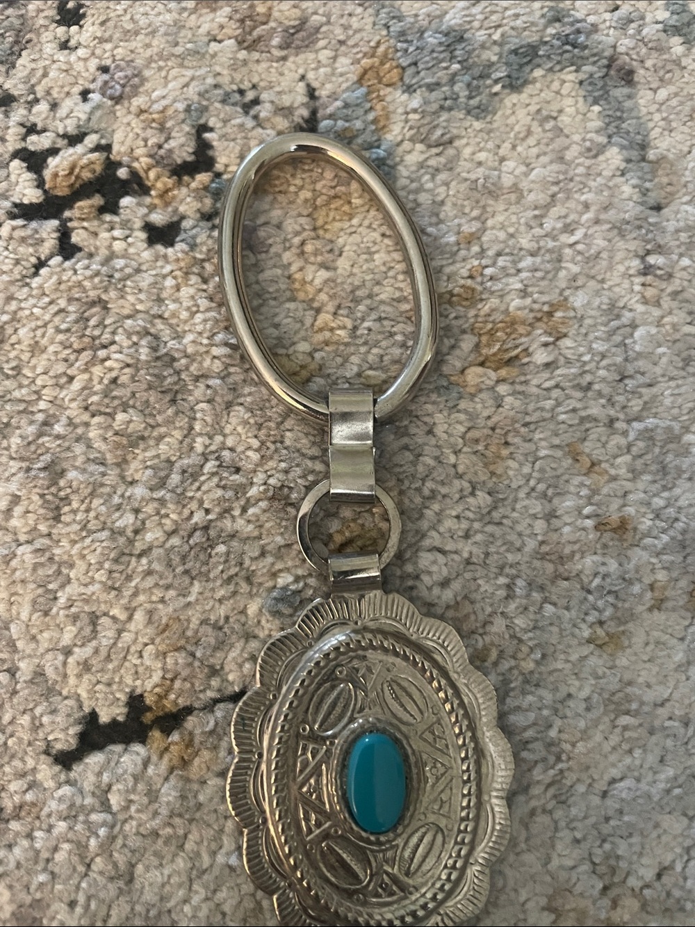 Faux Turquoise Stone Concho Belt - Women Accessories - Picture 4 of 4